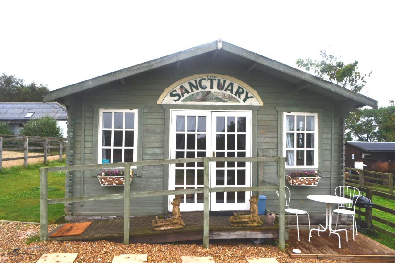 Owls Nest Log Cabin Morpeth Exterior foto