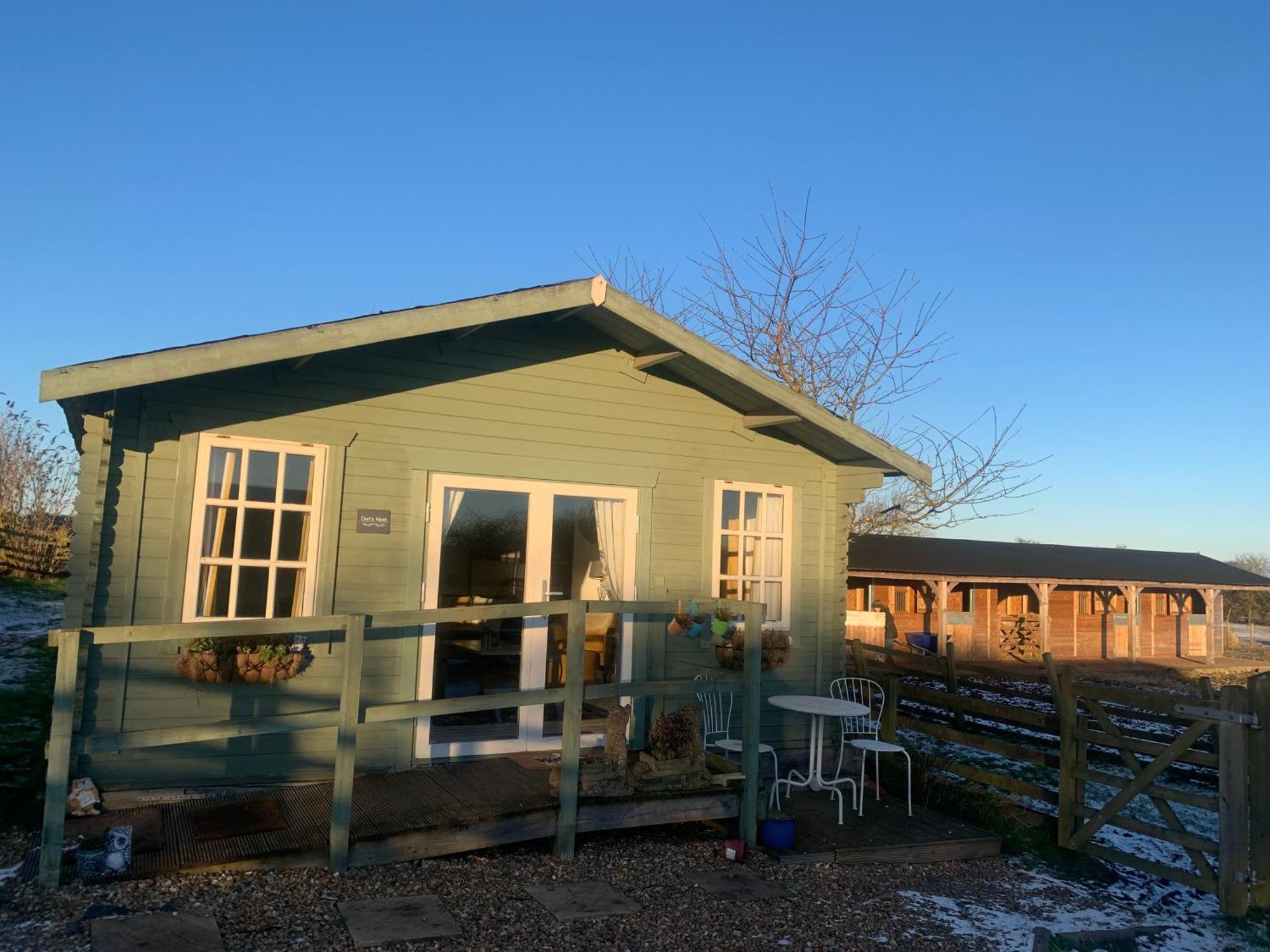 Owls Nest Log Cabin Morpeth Exterior foto